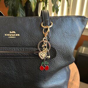 New WHIMSICAL HEARTS AND CHERRIES Bag Charm 🍒